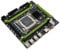 4xDDR3 Desktop Mainboard, LGA2011 V1/V2 CPU M ATX Motherboard mit NVME M.2 Schnittstelle, 4xSATA2.0, 8Pin/24Pin Power Gaming Motherboard Gigabit Netzwerkkarte