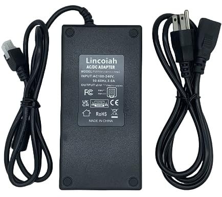 LINCOIAH AC/DC Adapter Power Supply Compatible with Fanatec Boost Kit 180 (8NM) CSL DD/GT (Gran Turismo) DD Pro Endor6200-2400750P Endor6200-2400750-15C01