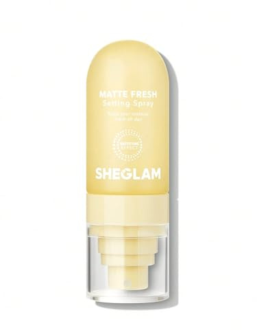 SHEGLAM Matte Fresh Setting Spray ultra-mattierend, Liquid-to-Powder, langanhaltend, Öl-Kontrolle, nicht fettend, Make-up Fixierspray