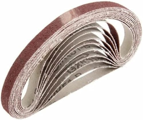 Schleifpapier Rolle,feines Schleifpapier, 50 Stück/Set Schleifbänder Schleifbänder for 10 x 330 mm Schleifmaschinen, Feilenschleifer, Bandschleifer, Schleifwerkzeuge for die Holzbearbeitung (Farbe: 50