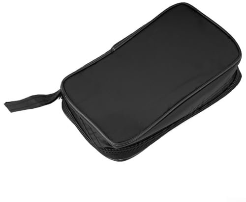 QOXEZY Custodia per multimetro digitale, custodia impermeabile per multimetro digitale, in nylon, EVA, impermeabile, multi tester (L)