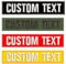 2PCS Name Patches, Personalised Military Patches Custom Embroidery Name Tag Tactical Moral Name Patch for Camouflage Uniform Jacket Hoodie Backpacks Vest Work Shirts Clothing,Hook Fastener or Iron on