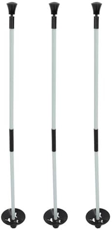 Zunate Flagstick, 3PCS Flagstick Mini, Putting Green Flag for Yard,Portable 2 Section Putting Green Flagpole for Practice,Golf Lovers,Gifts Idea