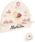 Bärenfreunde® - Personalisiertes Tonie Regal für Kinderzimmer - Magnetisches Toniebox Regal für Toniebox & Figuren mit abgerundeten Ecken & Kanten (Schildkröte rosa)