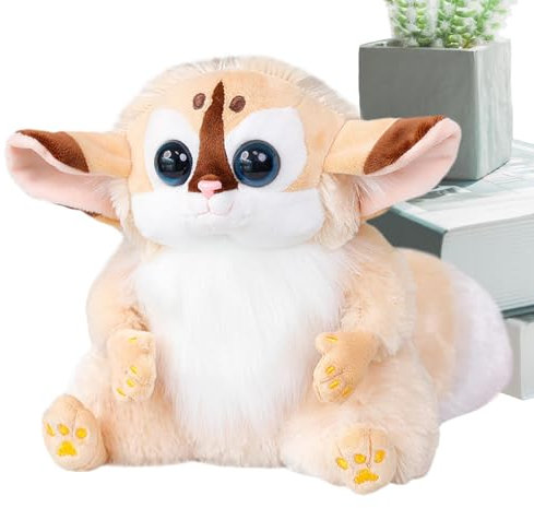Holdes Plüschtier Lemur, Kuscheltier, Plüschtier, Cartoon-Figur aus Plüsch | Haushaltskissen, Andenken an Zoo, bequemes Spielzeug für Kinderzimmer, Schlafsaal, Wohnzimmer