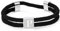 Halora Armband Herren mit Buchstaben Schwarz Surfer Arband Segeltau Surferarmband Armbänder für Herren Damen Geburtstag Geschenk für Papa Sohn Freund Bruder Bracelet P