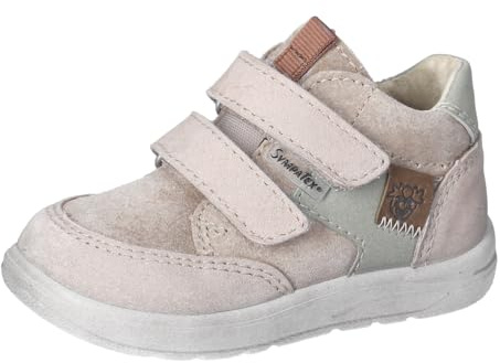 RICOSTA Jungen Low-Top Sneaker Kito, Kinder Lauflernschuhe, Weite: WEIT, lose Einlage, Sympatex, Booties, Klettstiefel, Tundra/grün (660), 24 EU
