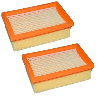 Filtre HEPA compatible avec Karcher. MV4 MV5 MV6 WD4 WD5 WD6 Aspirateur Pièces détachées Accessoires Outil de nettoyage lavable en hauteur(2pcs Filter)