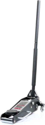 ELMAG Rangierwagenheber ALU Euro Jack 1500 | Aluminium | Tragkraft 1500kg | Unterfahrhöhe 80-355 mm | Heber Ständer für KFZ, Auto, PKW, Werkstatt