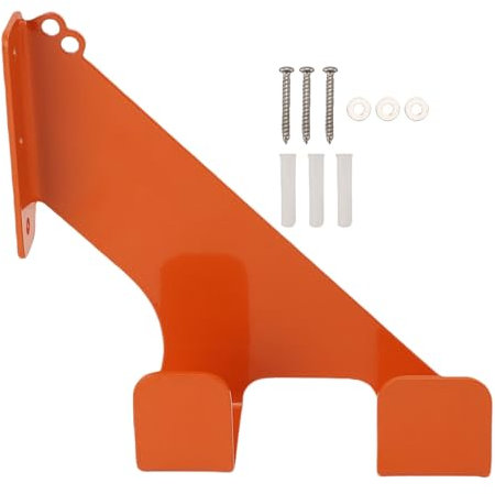 TOPINCN Heavy Duty Chainsaw Hanger, Steel Wall Mount Holder Rack, Universal Chainsaw Storage Hook for Garage with Organizing Kits Set, Chainsaw Accessories, Workshop Shed Organization