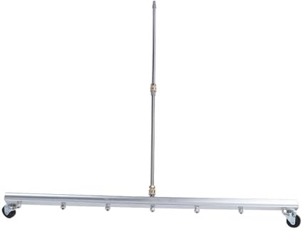 TOPINCN 39.37inch Power Pressure Washer Attachment, Stainless Steel Broom, 1/4 Inch Quick Connect Rod, Suitable for Household and Commercial Needs (for Floor)