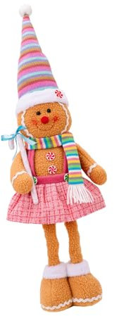 Lebkuchenmann-Fensterdekoration, skalierbar, Sammlerstück, Lebkuchen, Zwerge, Plüschtiere