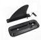 QASVOU Removable Universal, SUP Board Zubehör Stabilizer Stand Up/Paddle/Aufblasbares Board Surfboard Slide-in Mittelfinne Seitenfinne(4.5-inch Tail Rudder+Base)