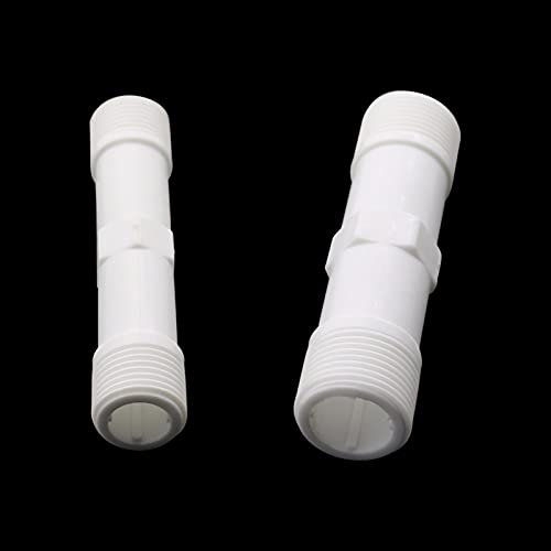 Collegamento for acqua nebulizzata 10 pezzi Connettori for tubi doppi maschi da 1/2'' e 3/4'' allungati for raccordi for tubi di irrigazione Sistema idrico da giardino Accessori for giardinaggio