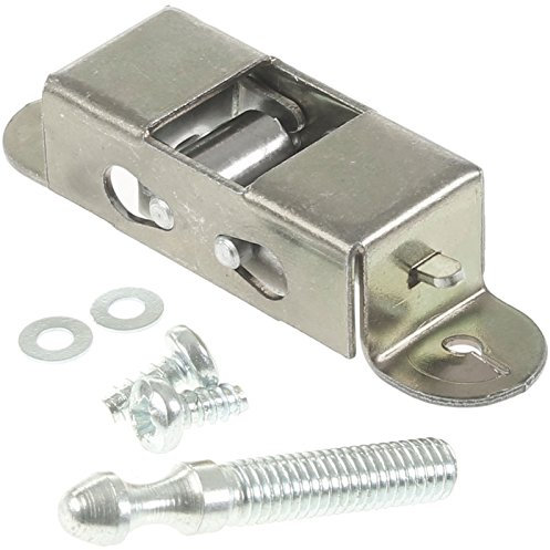 SPARES2GO Universal Roller Type Door Catch Lock Kit for Ovens Cooker