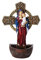 Pacific Giftware Madonna and Child - Fuente de agua bendita religiosa para decoración de pared de sacramento de 6.75 pulgadas
