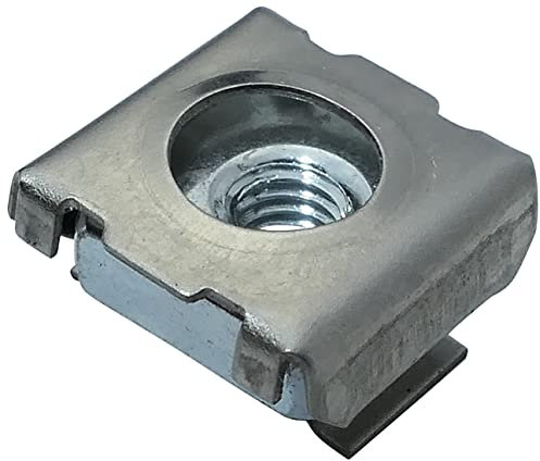AERZETIX - C19230-10 x Käfigmuttern - M3 L9.5mm H5.2mm - für Blech - 0.3-0.9mm
