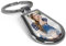 PhotoFancy® - Schlüsselanhänger mit Foto bedrucken lassen - Chrom-Anhänger mit eigenem Bild personalisieren (Schlüsselanhänger Tropfen)