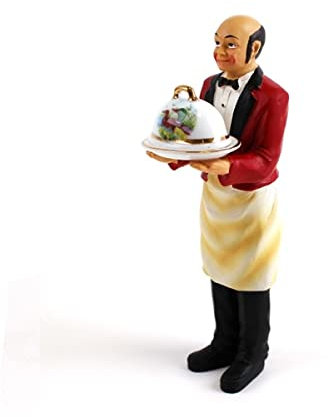 001.782/1 - Butler und Platte mit Haube, Miniatur