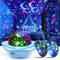 One Fire Night Light Kids,96 Lighting Modes Star Projector for Bedroom,Rechargeable 6 Films Baby Night Light Projector,360°Rotating Sensory Lights for Bedroom Ceiling Projector,Sensory Toys for Babies