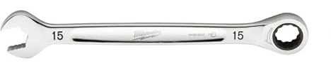 Milwaukee Milw Maxbite 4932471508 Ratchet Combination Spanner 15 mm