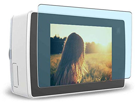 Vaxson 3-Pack Anti Blue Light Screen Protector, compatible with YI Technology Lite Action Camera, Blue Light Blocking Film TPU Guard [ NOT Tempered Glass ]