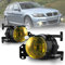 Nebelscheinwerfer für BMW (E90 E91 E46 E60 E61 E63 E64 E83) 3er 5er 6er X3, 01/2003-12/2012, HB4, 1 Paar Re/Li (inkl. Leuchtmittel HB4/9006-51W), Gelb Objektiv,R:63176920704 L:63176920703