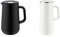 WMF Impulse Thermoskanne 1l, Isolierkanne für Tee oder Kaffee, schwarz, 24x18x18 cm & Impulse Thermoskanne 1l, Isolierkanne für Kaffee oder Tee, Drehverschluss, hält Getränke 24h kalt und warm, weiß