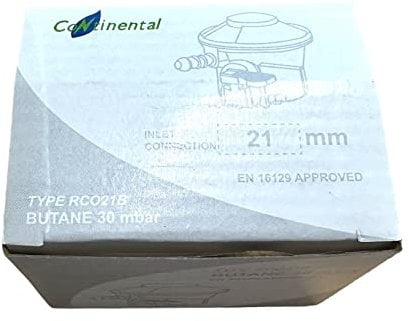 Butane Regulator | 30mBAR | 8mm | For LPG Cabinet heaters,Calor fires