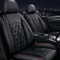 Autositzbezüge Auto Vordersitz 2 Stück Set Autositzbezüge Leder Universal Set Geeignet Für Mazda 2 3 6 Gh CX-3 Cx3 CX-5 Cx5 323