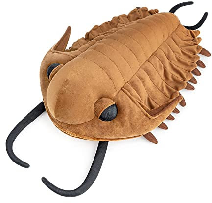 PuffPurrs Riesiges Trilobiten Plüsch - Realistisches 16-Zoll Trilobiten Stofftier, Simulation von Trilobiten Arthropoden Insekten Plüschtiere, Weiche Krustentiere Stofftiere
