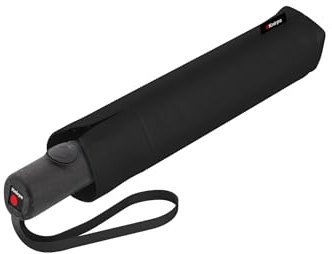 Knirps Re3 Duomatic - Taschenschirm Regenschirm black