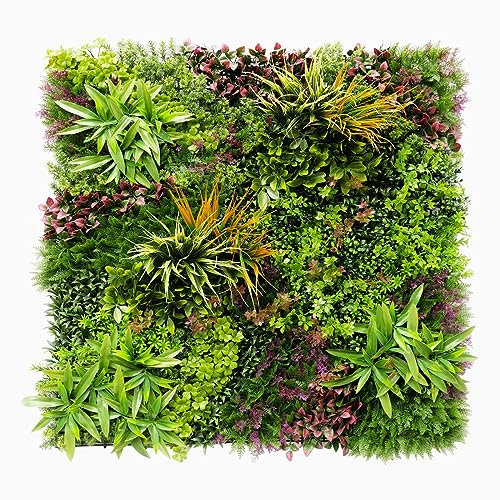 Lot de 5 Murs Végétaux Artificiels Wood Colors Transformez votre espace en intérieur ou pour aménager un brise-vue plus vrai que nature, ce produit saura répondre à toutes vos attentes décoratives.