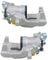 NSGMXT Rear Left & Right Brake Calipers Replacement for Astra G H Combo Tour Meriva Omega B 93179159 93179158 542106 5542464 93186061 542096 5542465 93186062