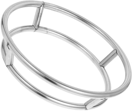 LABRIMP Sturdy Pot Holder Rack Stainless Steel Wok Stand Cooker Hob Pan Supports Wok Induction Bbq Stove Bracket Strong Compatibility