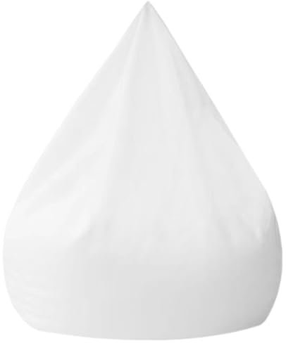 HANABASS Sitzpouf Sitzsack-Innenfutter Sitzsack-Einsatz Für -stuhlbezüge Lazy Sofa Weiß 70 x 80 cm Beutel