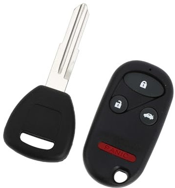 Motoforti 433MHz A269ZUA101 Keyless Entry Remote Ignition Transponder Key Fob for Honda Civic 1996-2000 for Honda Accord 1998-2002 13 Chip 4 Buttons Long-lasting