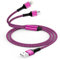 Cavo di ricarica USB C e Lightning 2 in 1 per iPhone 16/15/14/13/12/11 Pro Max, Multi USB C Lightning per Android Samsung Galaxy S23/S22/A54/A14/A34, cavo di ricarica rapida universale, 1,2 m