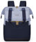 LOVEVOOK Rucksack Blau, Moderner Laptop Schulrucksack, Schultasche Teenager Backpack Women Elegant Tagesrucksäcke Handtasche 2 in 1, 15,6 Zoll für Uni Büro Arbeit, Hellblau & Marineblau