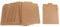 50pcs CD DVD CDR Kraft Sleeves Envelope Packaging Disc Paper Bags