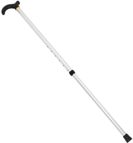 NULYLU Verstellbarer Gehstock Aus Aluminiumlegierung rutschfeste Gummibasis Leicht Und Tragbar Für Senioren Und Erwachsene Vielseitig Einsetzbar Im Haus Und Outdoor