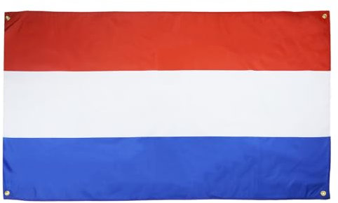 AZ FLAG Niederlande Flagge, 150 x 90 cm, mit 4 Ösen, Holländische Flagge für Balkon oder Wand