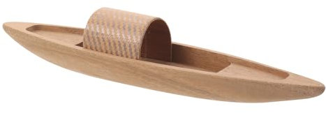 GALPADA Holzboot Modell Exquisites Holzspielzeug zur Kabinettsdekoration Handgefertigtes Desktop Boot Langlebig und Detailreich für Büro Schlafzimmer und Esstischgestaltung