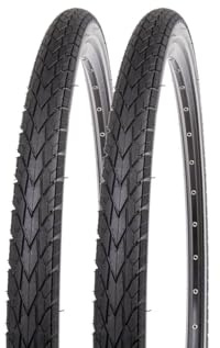 2 Stück 28 Zoll Fahrrad Reifen 28x1.35 Reflexstreifen 35-622