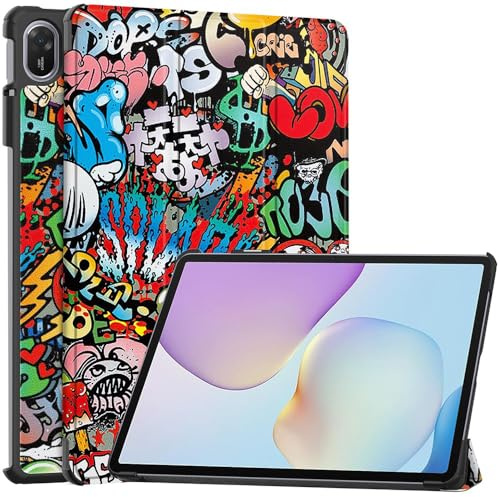 Techsuit für Huawei MatePad 11.5 2025 Hülle mit 360 Schutz, Mikrofaser Innenfutter, Verstellbare Betrachtungswinkel, Schlankes Design, Anti Fingerabdruck, FoldPro Series, PU Leder, Urban Vibe