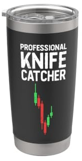 Professional Knife Catcher – Trading Humor Trader Funny Stainless Steel Insulated Tumbler