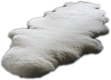 Naturfell - hochwertiges Lammfell als Unterbett, Bettauflage, Couchauflage, Sesselauflage, pflanzlich gegerbt