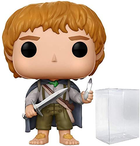 Funko Pop! Movies: The Lord of the Rings - Samwise Gamgee #445 Vinyl Figure (Bundled with Pop BOX PROTECTOR CASE)