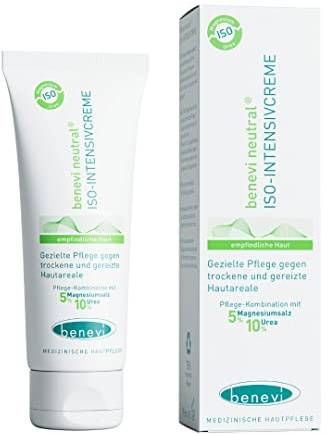 Benevi Neutral ISO-Intensivcreme zur gezielten Pflege trockener und gereizter Hautareale, 75 ml Creme