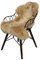 Hollert German Leather Fashion Lammfell Cappuccino 100-110 cm Merino Schaffell Echtfell Läufer Dekoration